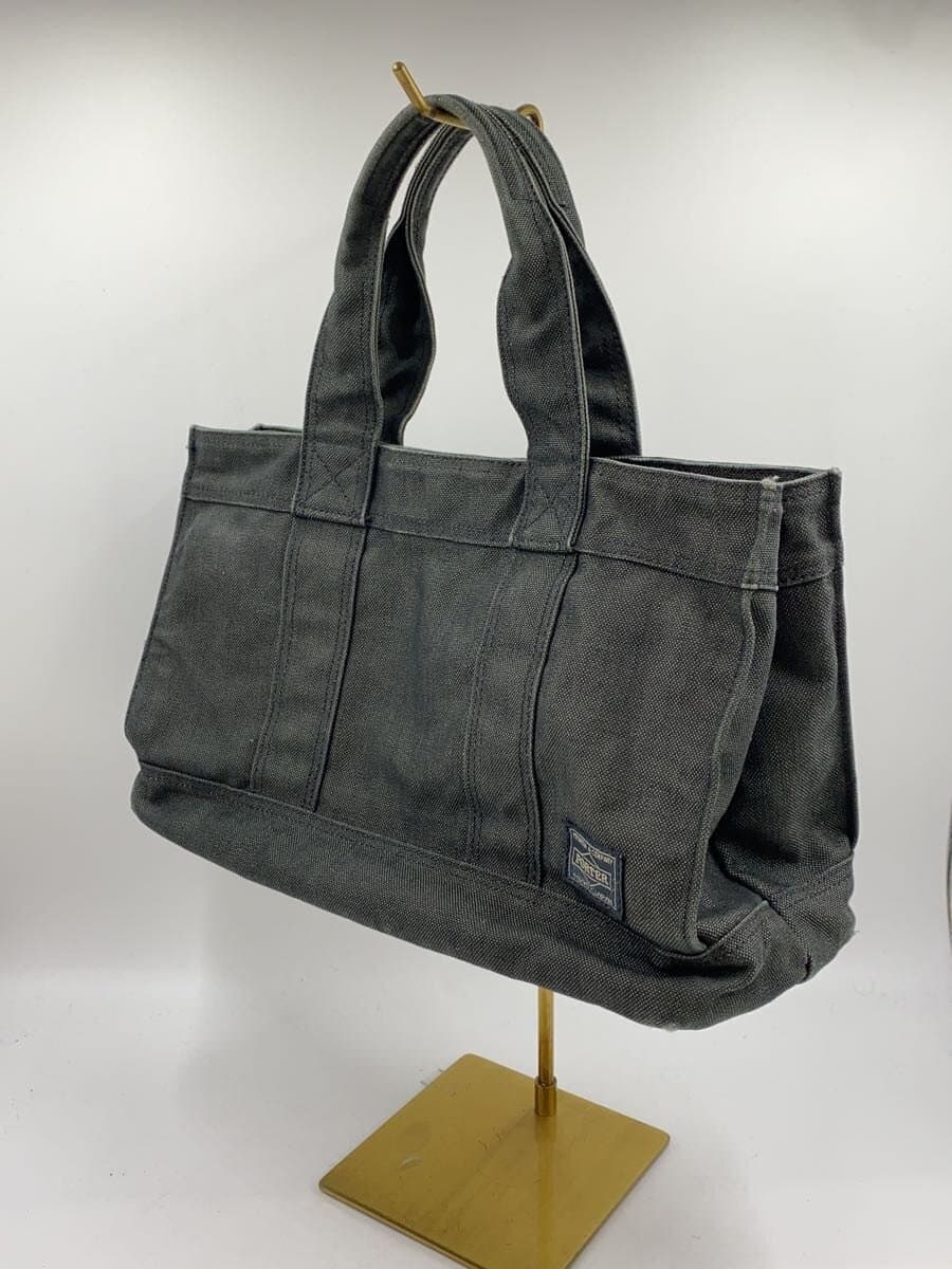 PORTER tote bag -- BLK plain 2