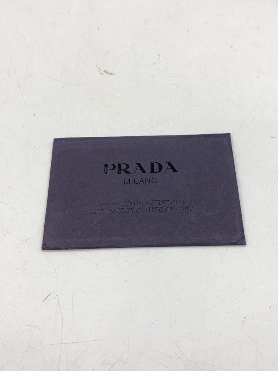 PRADA handbag nylon black plain 8