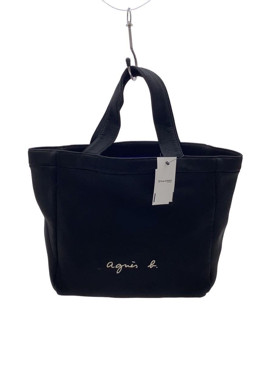 agnes b. Tote Bag BLK Print RAS19-03