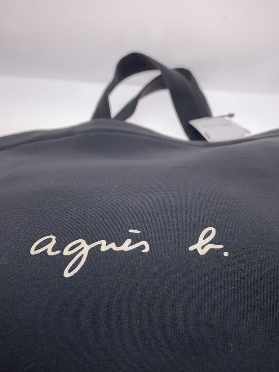 agnes b. Tote Bag BLK Print RAS19-03 5