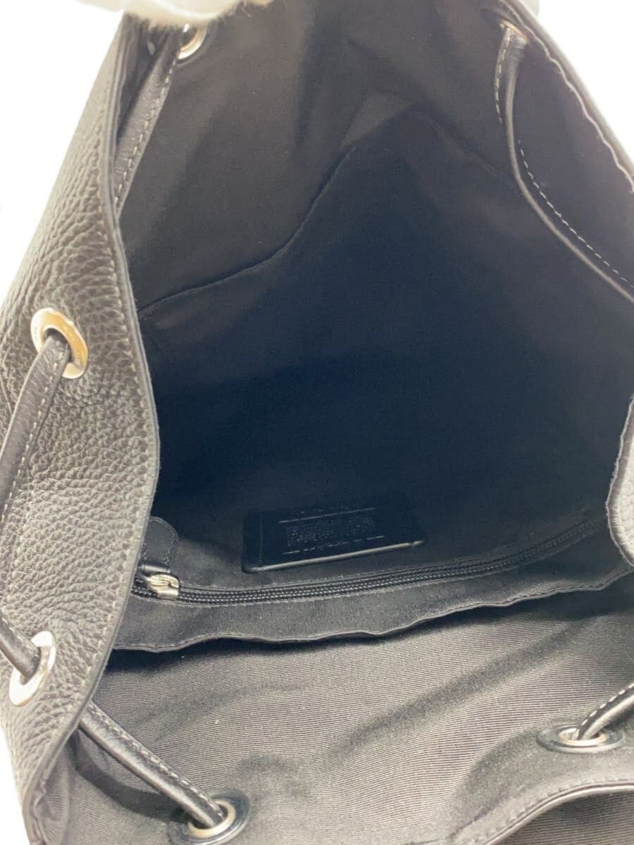 COACH Backpack Leather BLK CW210 6
