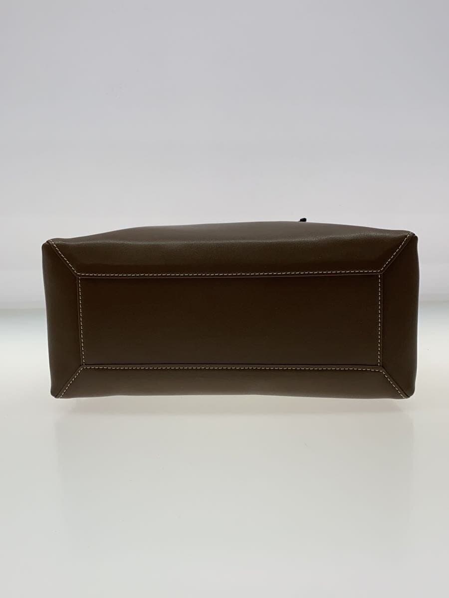 NOTHING WRITTEN Handbag Leather BRW 4