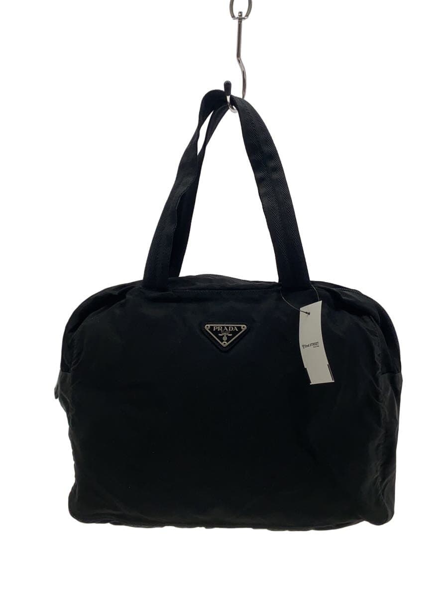PRADA Tote Bag Nylon BLK Solid