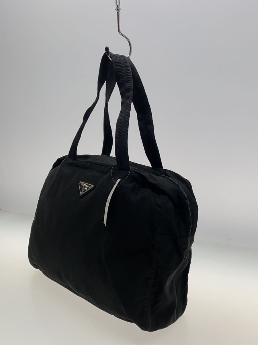PRADA Tote Bag Nylon BLK Solid 2