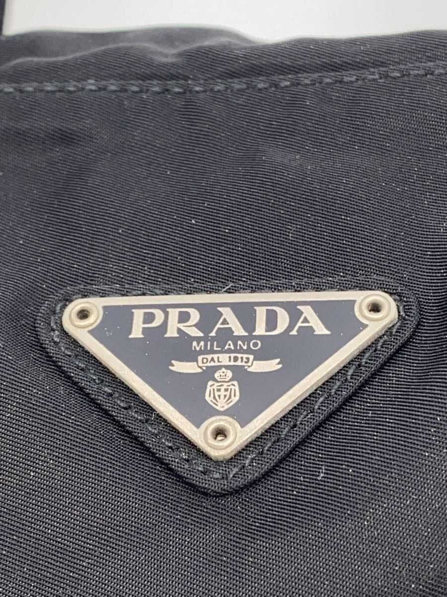 PRADA Tote Bag Nylon BLK Solid 5