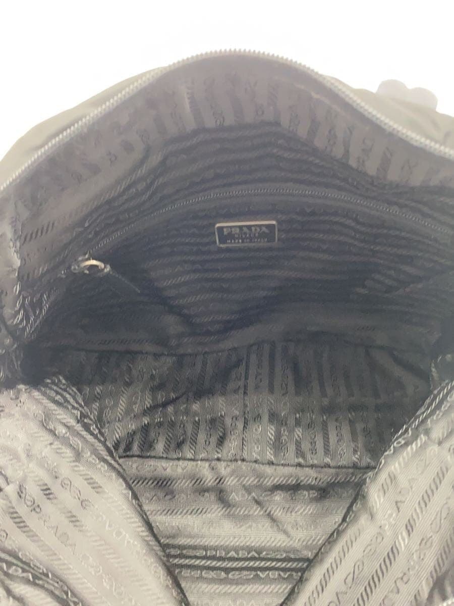 PRADA Tote Bag Nylon BLK Solid 6