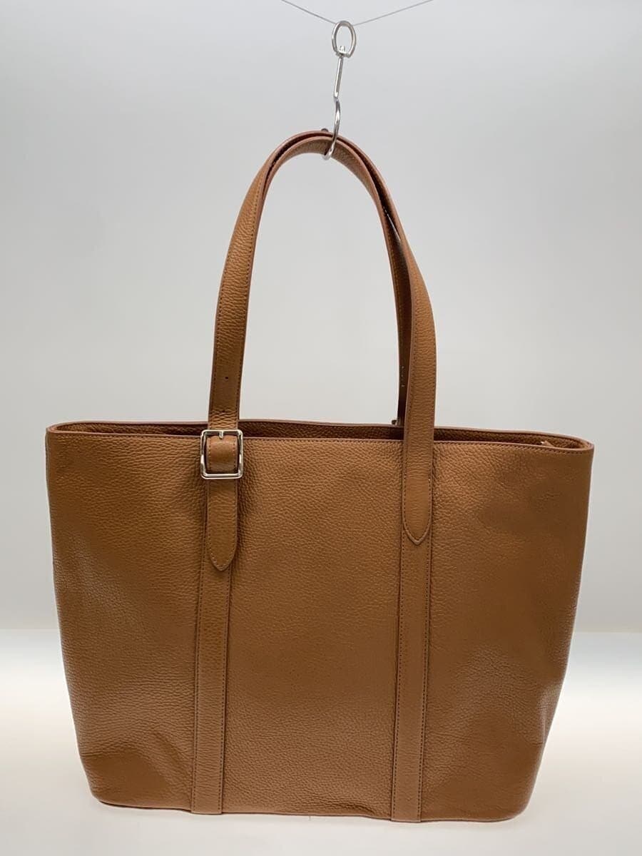 TAKEO KIKUCHI Tote Bag Leather BRW Solid 3