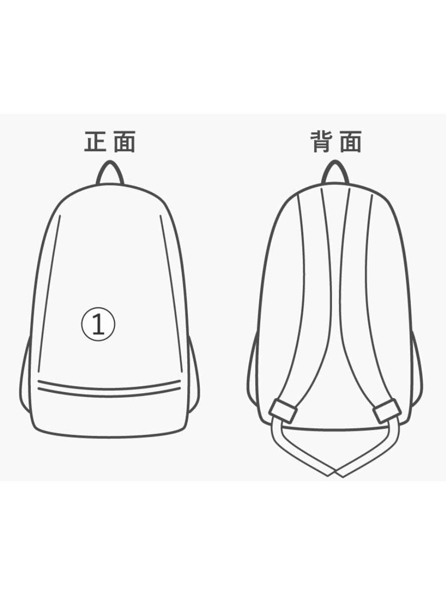 bitch skateboards Backpack PVC BLK Camouflage 8