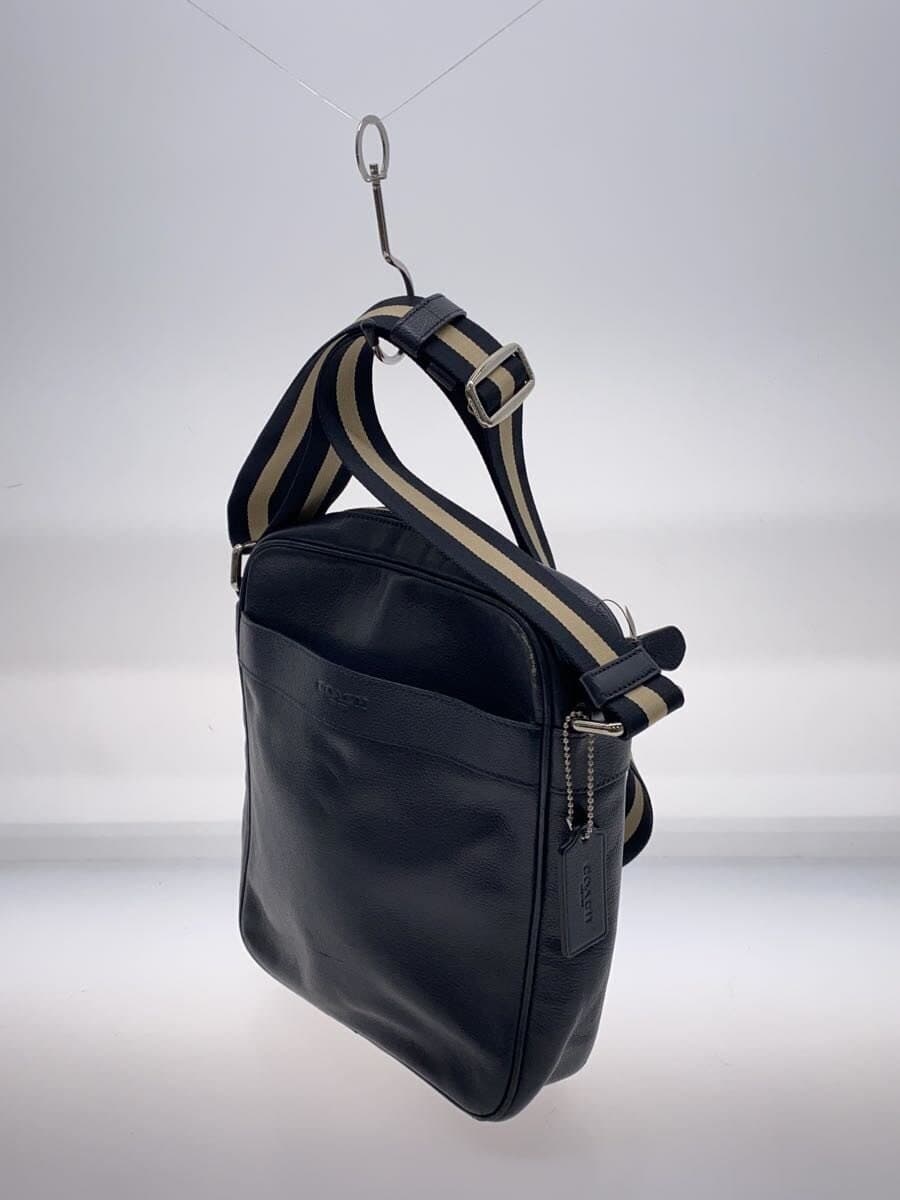 COACH Shoulder Bag - All Leather Leather NVY F54782 2