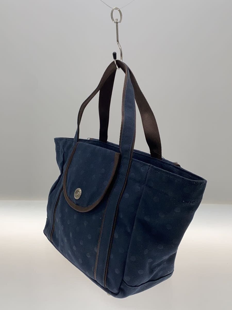 PORTER GIRL Tote Bag Canvas NVY Dot 2