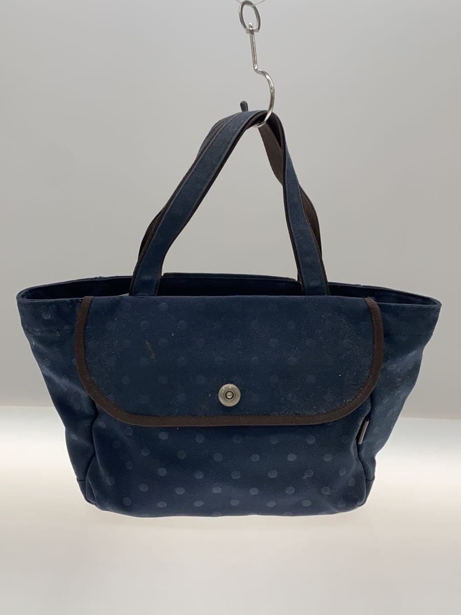 PORTER GIRL Tote Bag Canvas NVY Dot 3