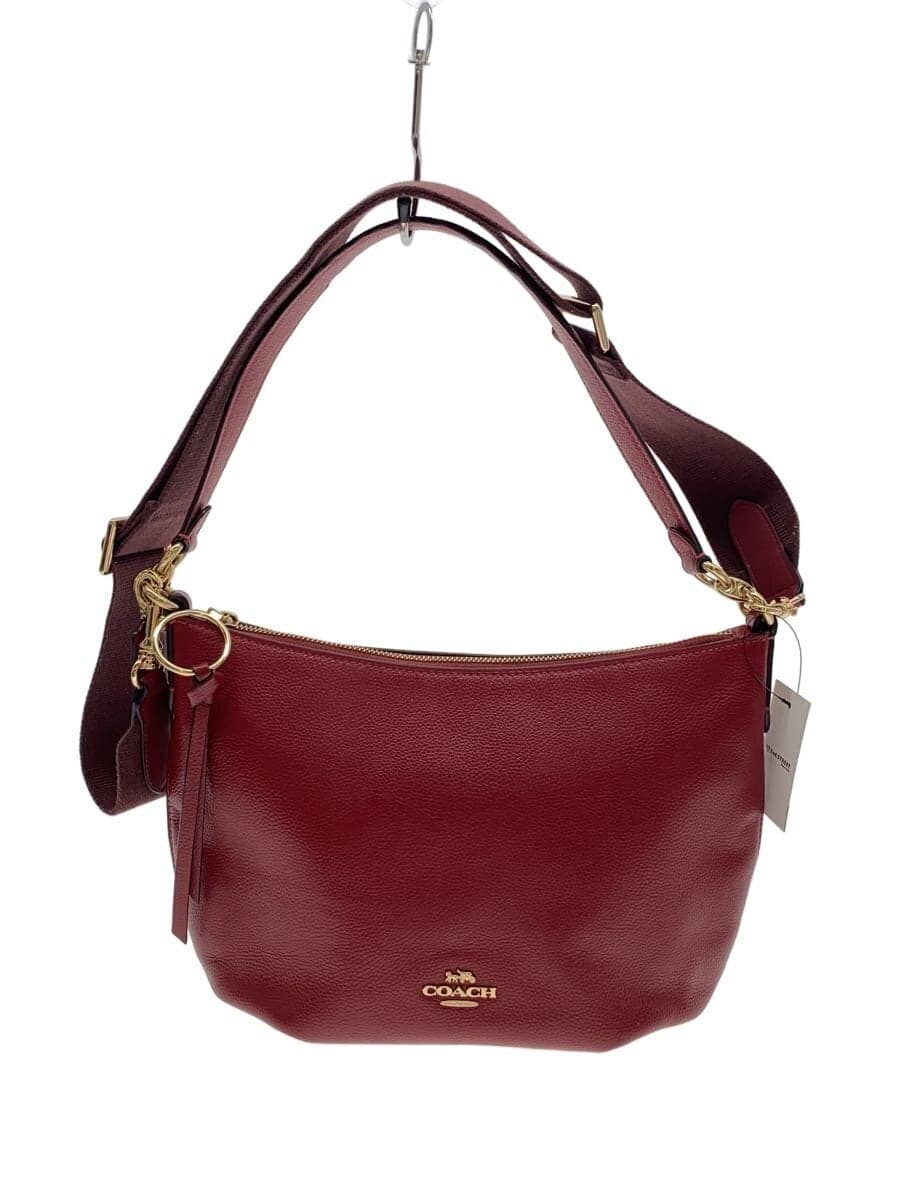 COACH Shoulder Bag Leather BRD 91028