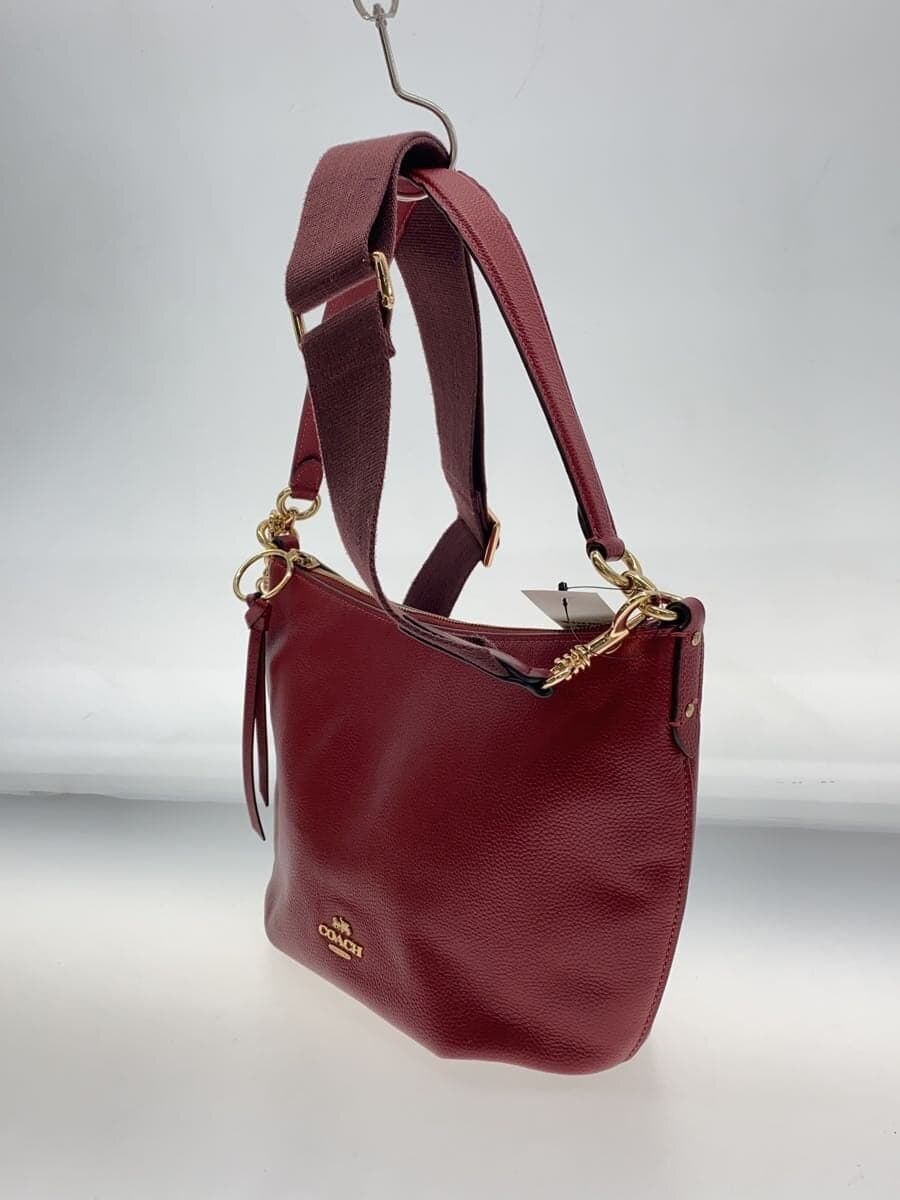 COACH Shoulder Bag Leather BRD 91028 2