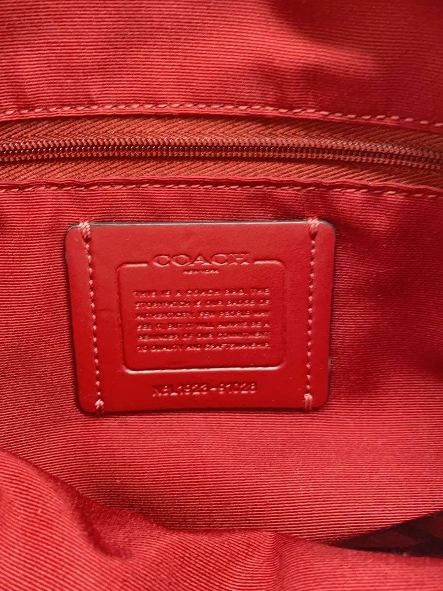 COACH Shoulder Bag Leather BRD 91028 5