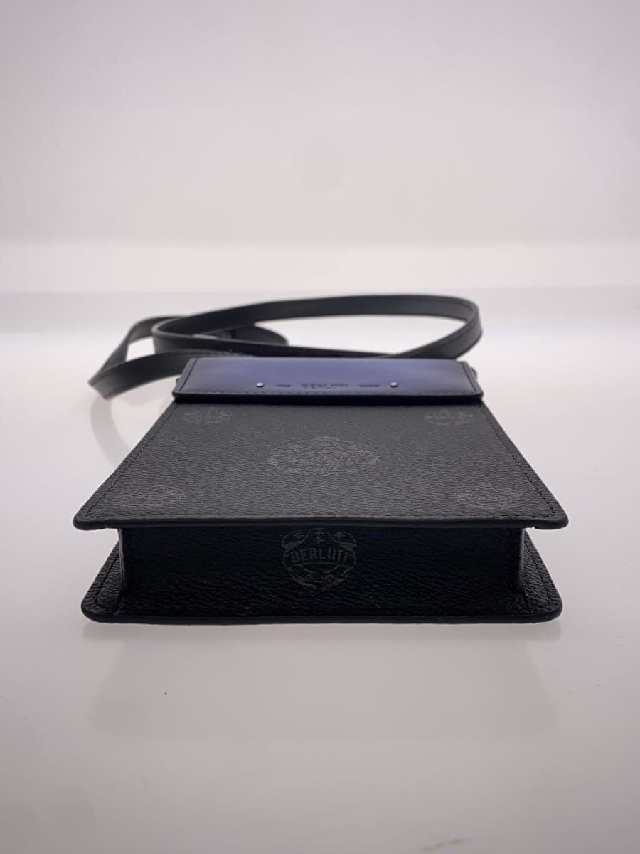 BERLUTI Pouch Leather NVY All-over pattern 4