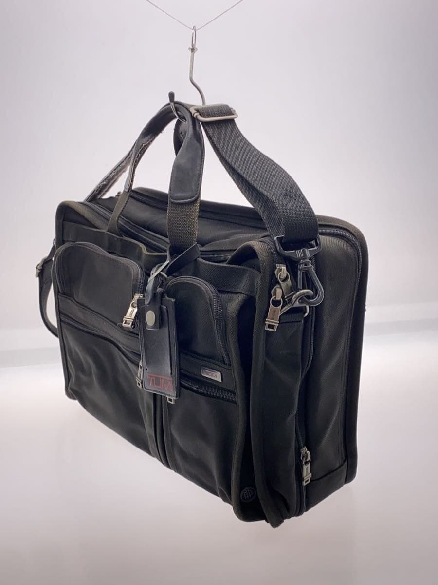 TUMI briefcase -- BLK plain 26041D4 considering condition faded 2