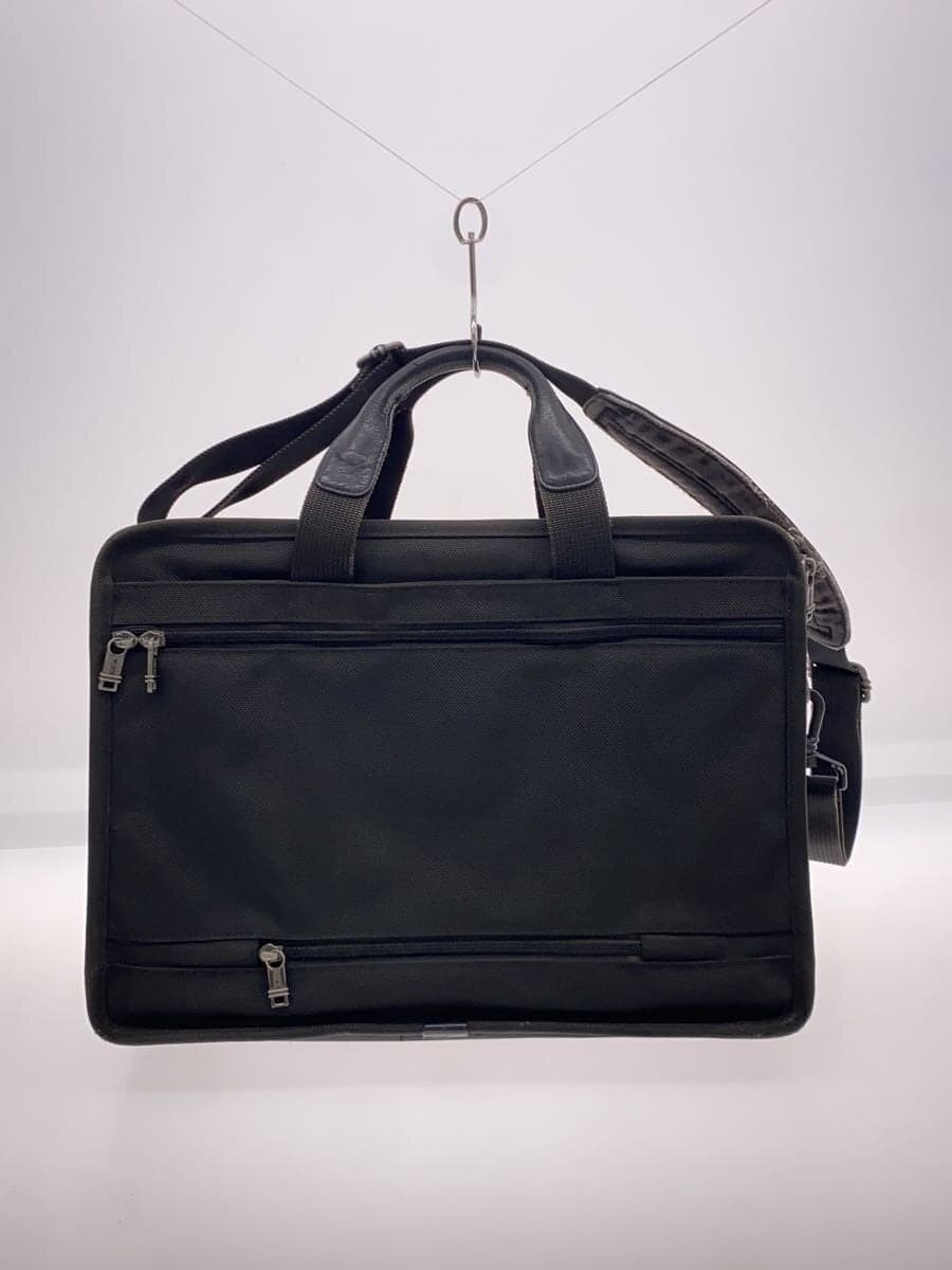 TUMI briefcase -- BLK plain 26041D4 considering condition faded 3