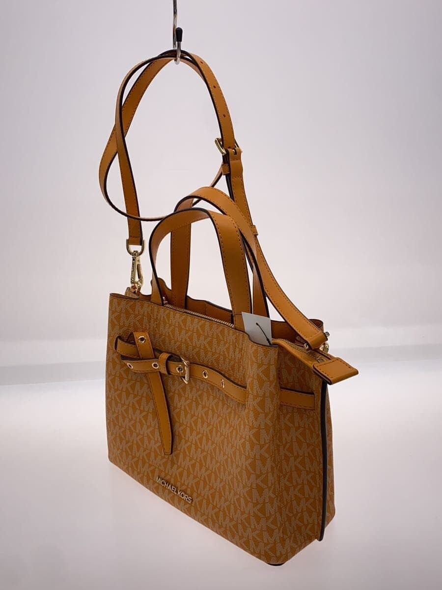MICHAEL KORS shoulder bag leather YLW all-over pattern 35h0gu5s1b 2