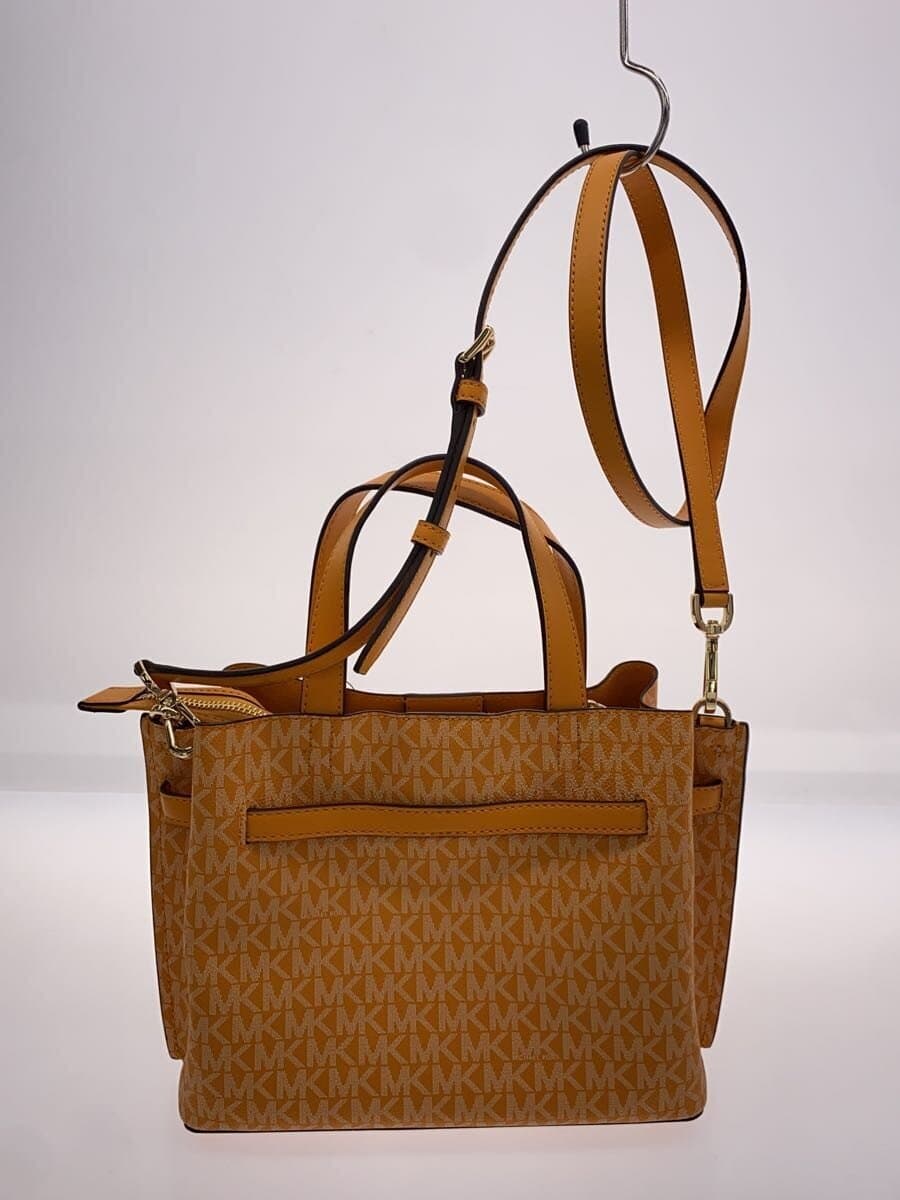 MICHAEL KORS shoulder bag leather YLW all-over pattern 35h0gu5s1b 3