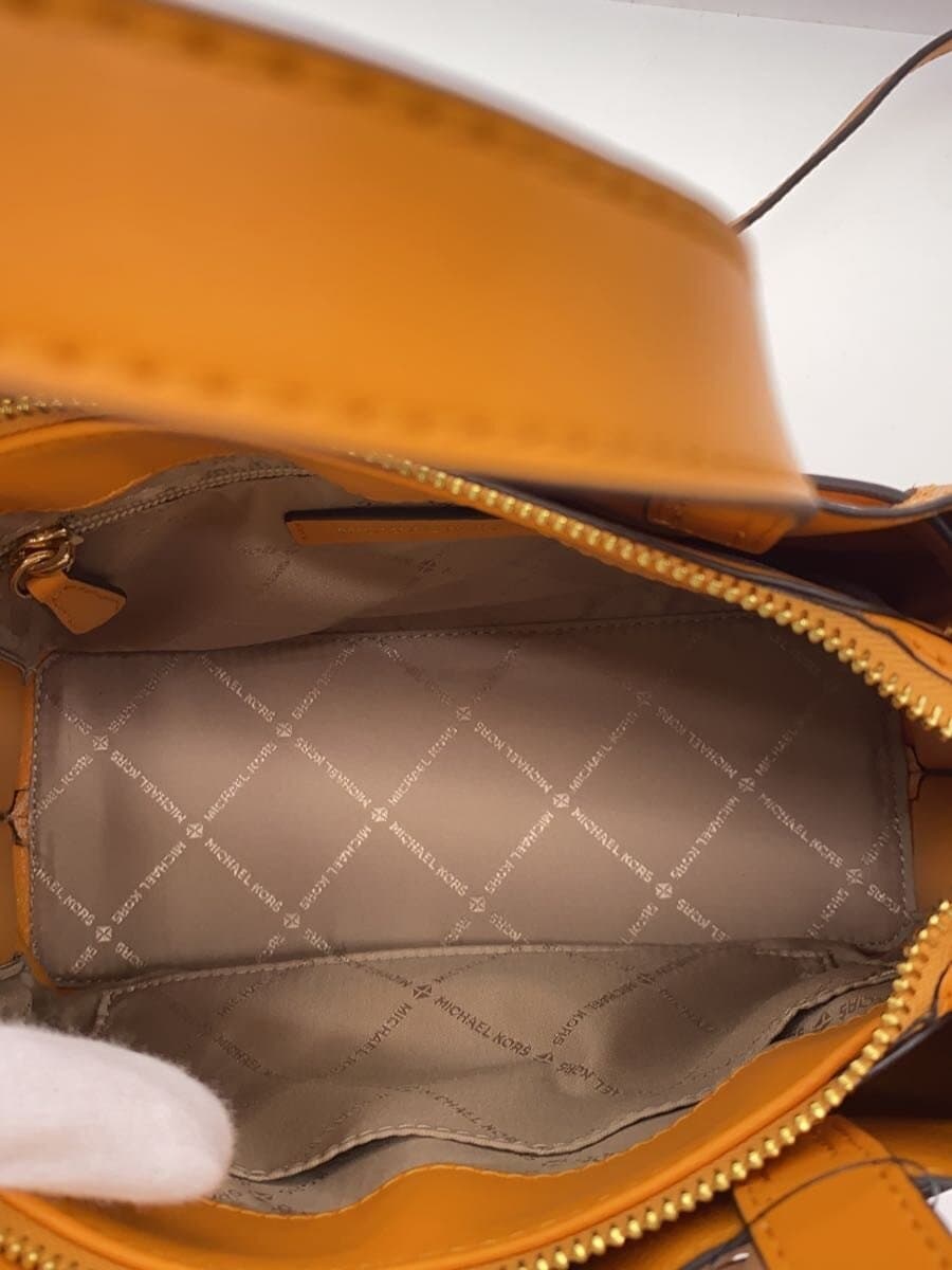 MICHAEL KORS shoulder bag leather YLW all-over pattern 35h0gu5s1b 6