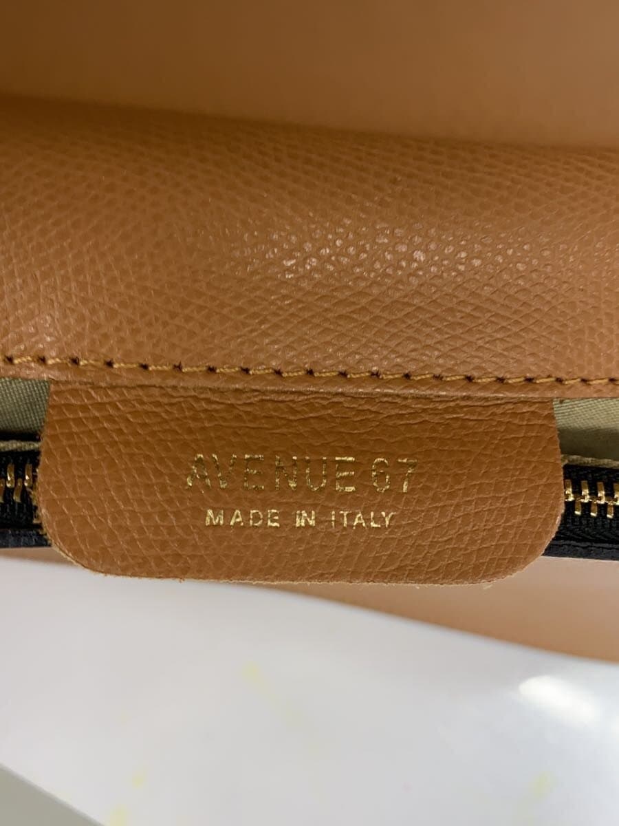 Other Brand AVENUE67 Shoulder Bag Leather Brown Solid MADE IN ITALY 5