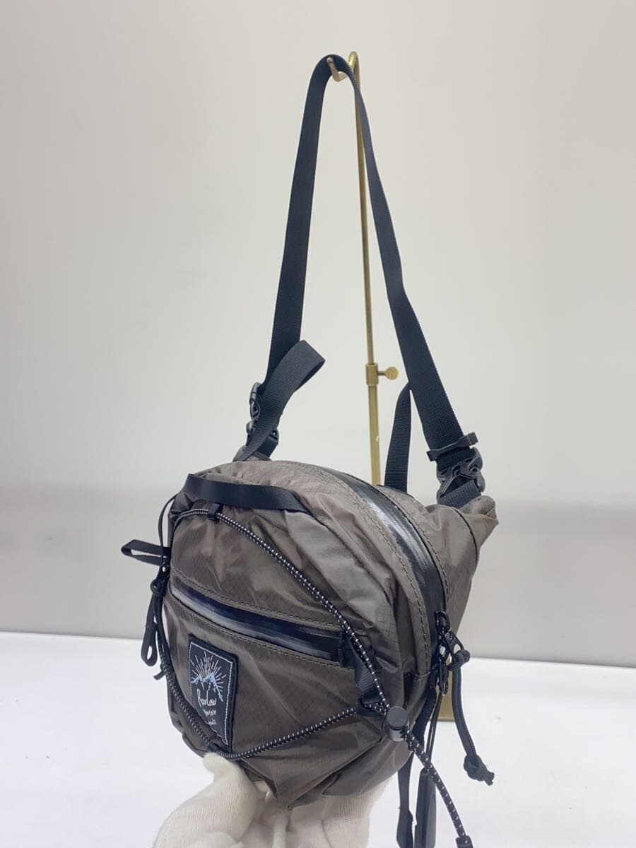 Raw Low Mountain Works Shoulder Bag Nylon Gray 2