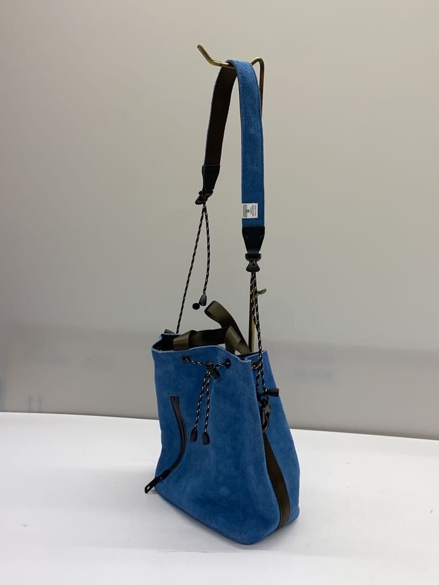 AS2OV x EKAL Shoulder Bag Cowhide BLU 091754EKL 2