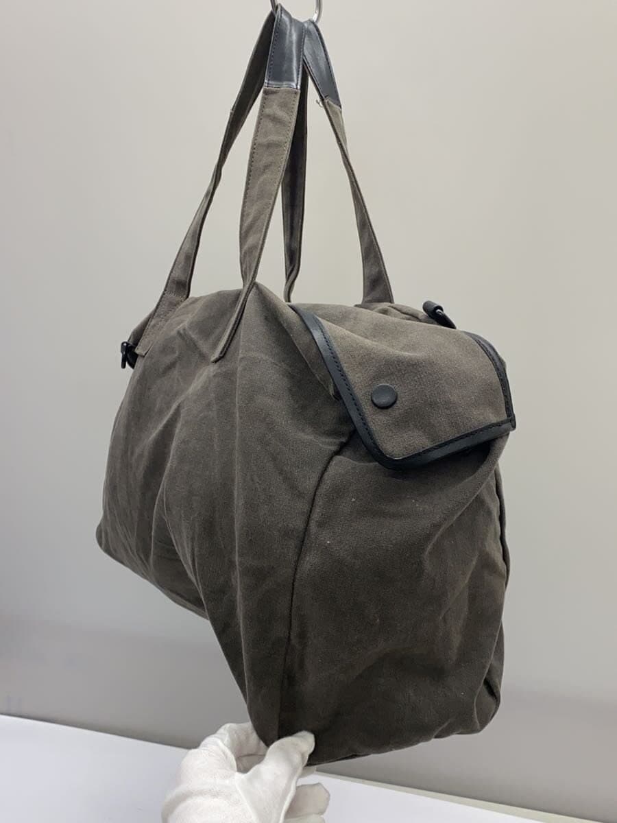ALLSAINTS Boston Bag Cotton Gray Solid Color 2