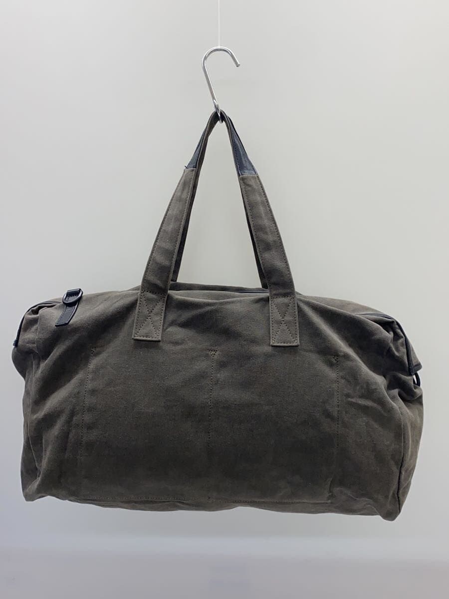 ALLSAINTS Boston Bag Cotton Gray Solid Color 3