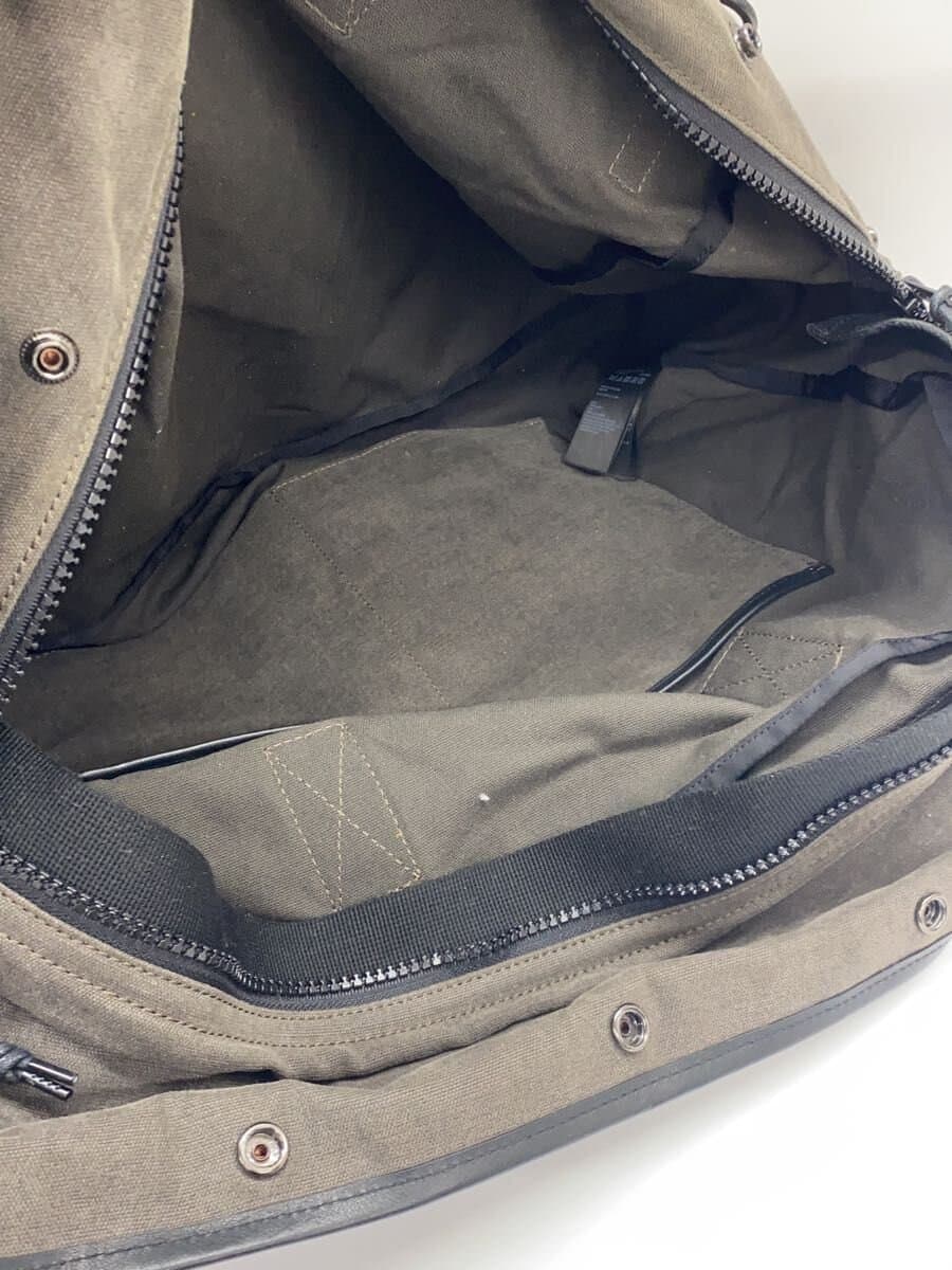 ALLSAINTS Boston Bag Cotton Gray Solid Color 7