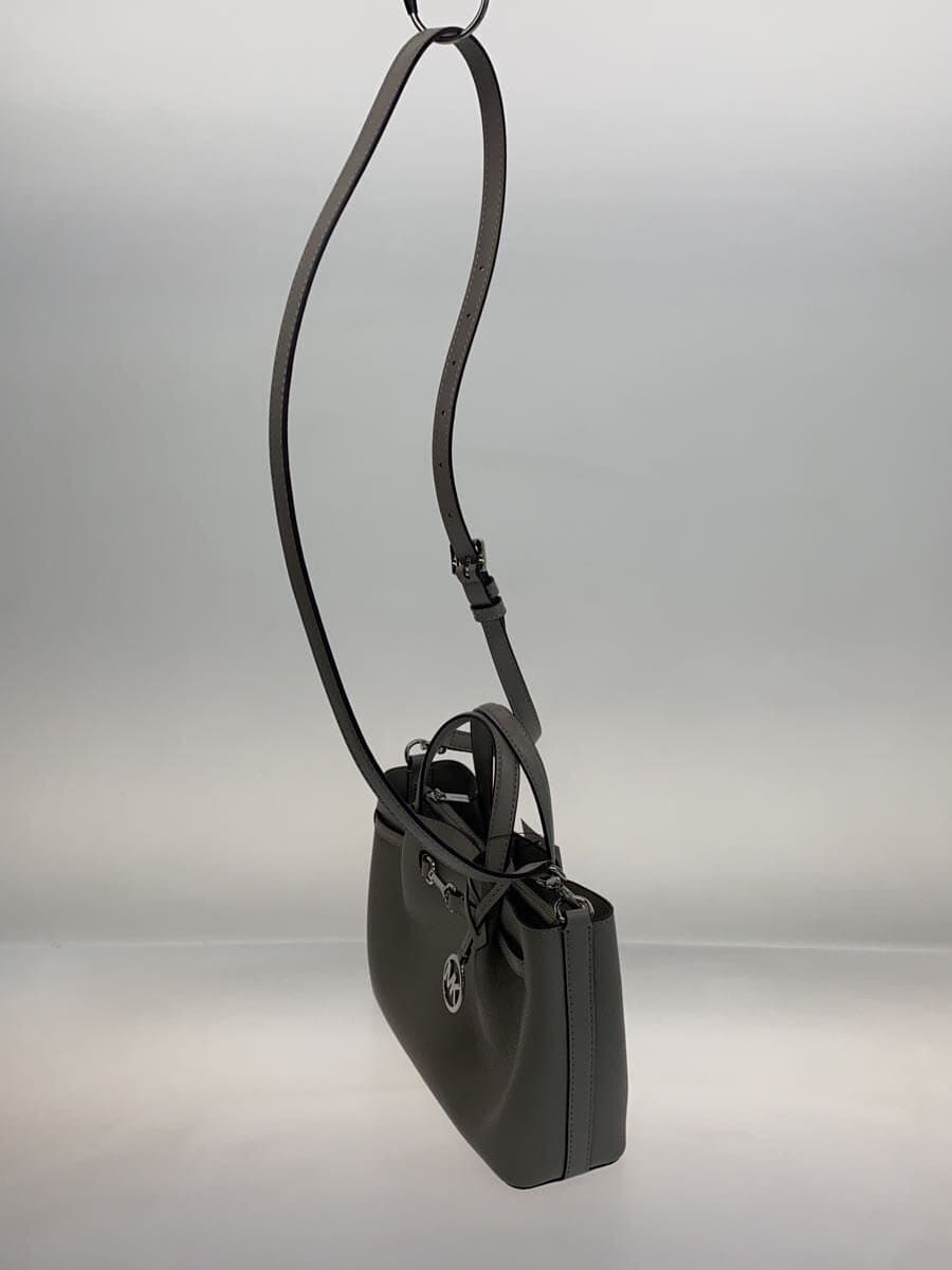 MICHAEL KORS Handbag Leather GRY Solid 35S5S2ZS5T 2