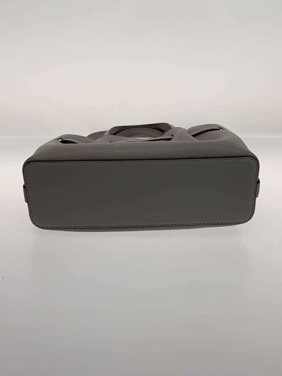 MICHAEL KORS Handbag Leather GRY Solid 35S5S2ZS5T 4