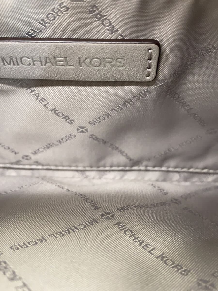 MICHAEL KORS Handbag Leather GRY Solid 35S5S2ZS5T 6