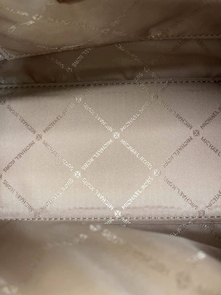 MICHAEL KORS Handbag PVC WHT All Over Pattern 35H0GU5S1B 6