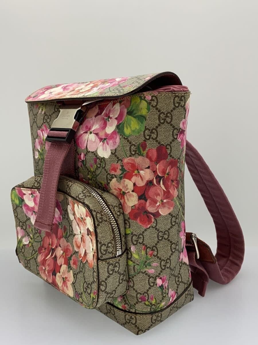 GUCCI Backpack_GG Blooms Canvas BEG 410544 KU2BN 8693 2