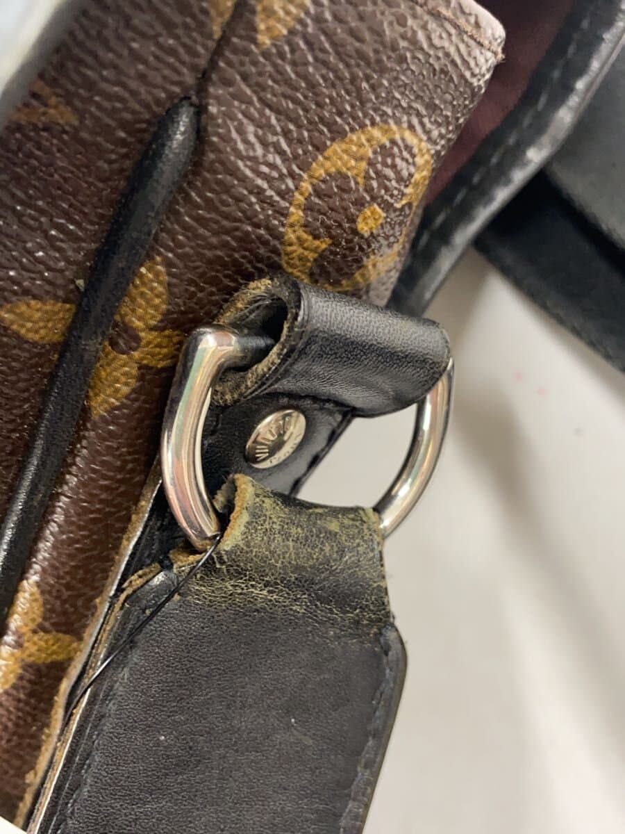 LOUIS VUITTON Bath MM_Monogram Macassar PVC BRW 9