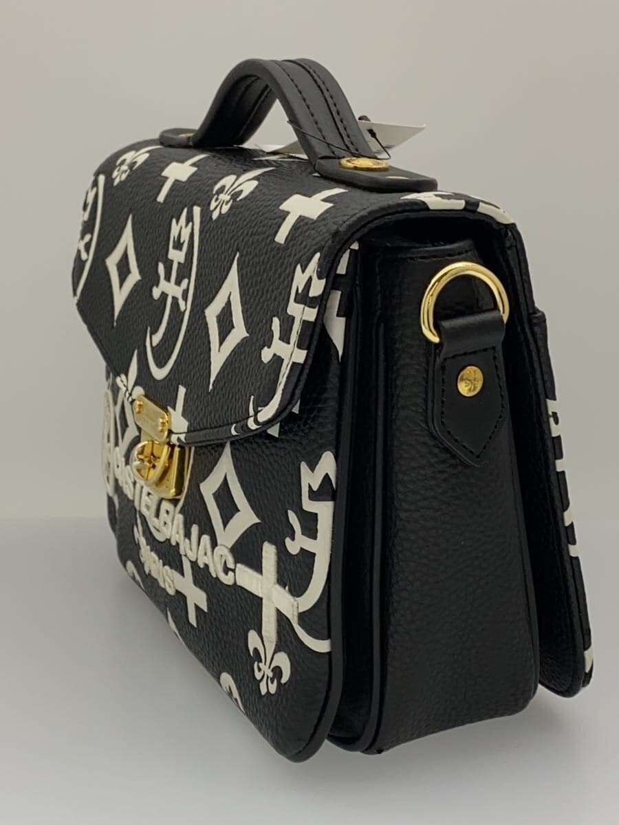 CASTELBAJAC bag leather black monogram 2