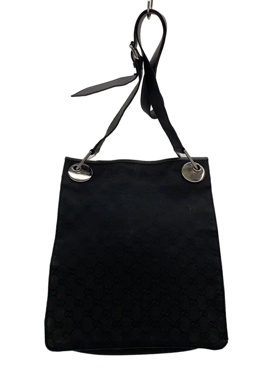 GUCCI Shoulder Bag_GG Canvas_Eclipse Canvas BLK Allover Pattern 120842