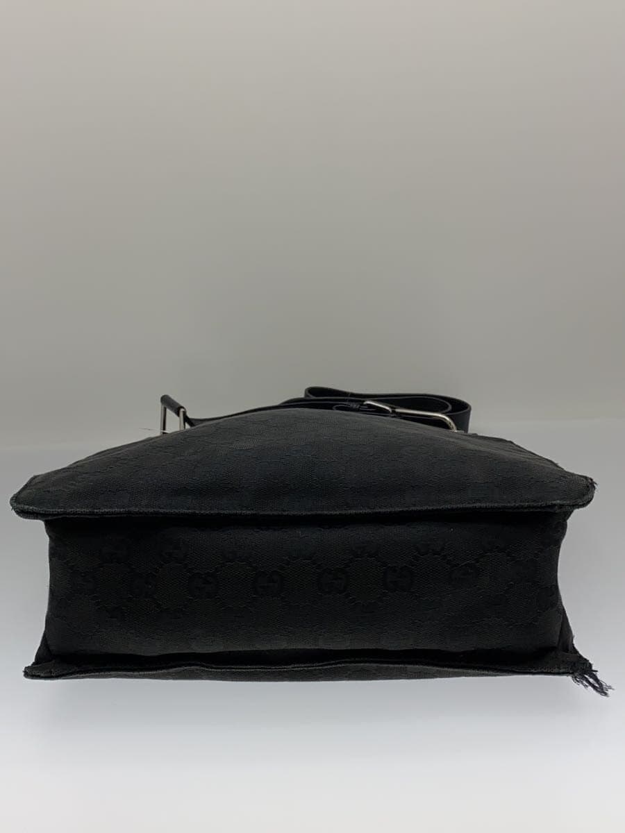 GUCCI Shoulder Bag_GG Canvas_Eclipse Canvas BLK Allover Pattern 120842 4