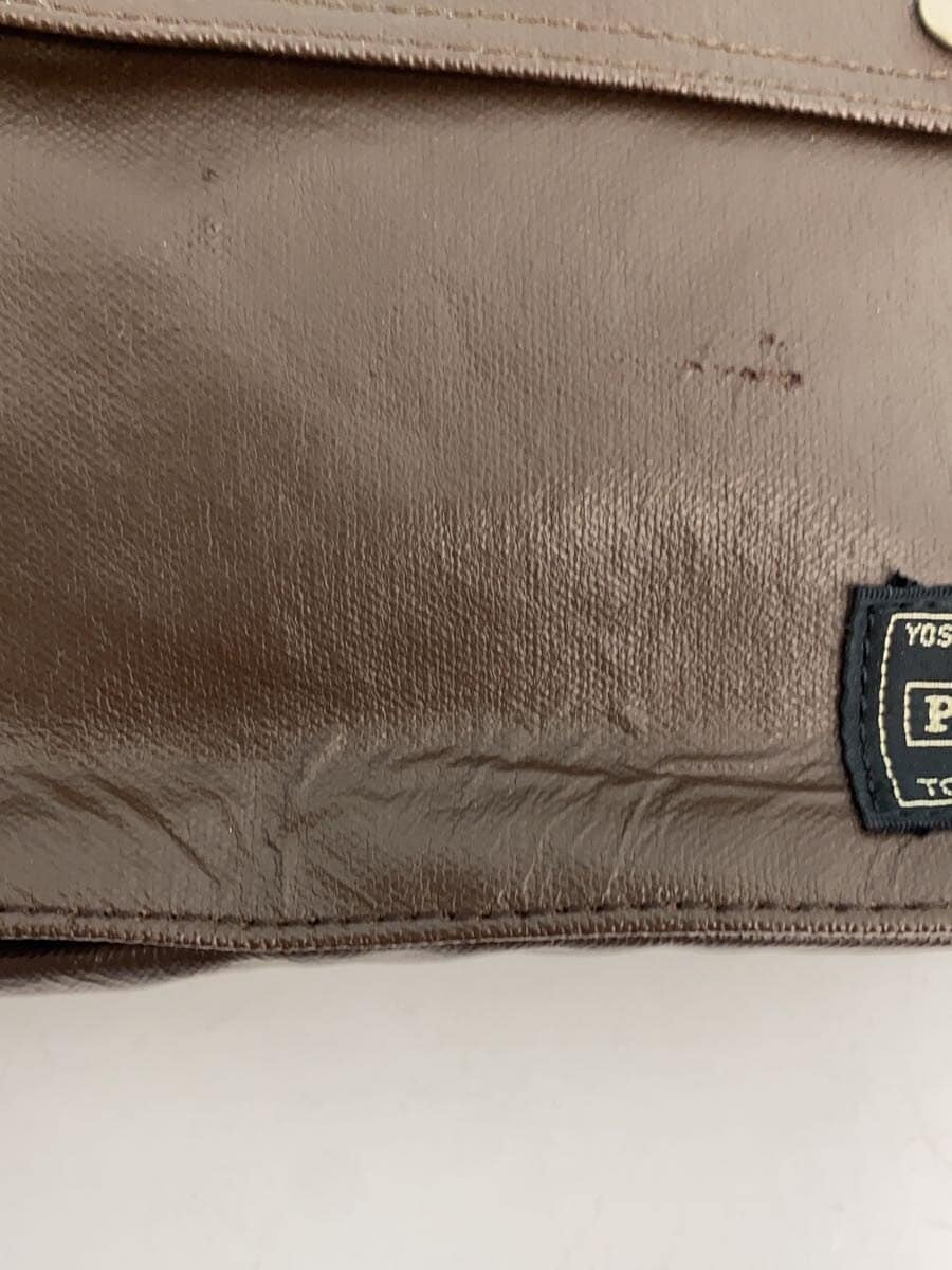 PORTERFREE STYLE WAIST BAG Leather BRW Solid Color 707-07147 7