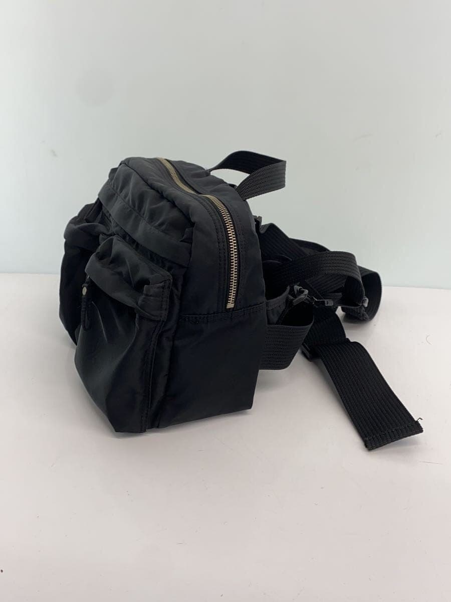 Jean Paul Gaultier waist bag nylon BLK solid color 2