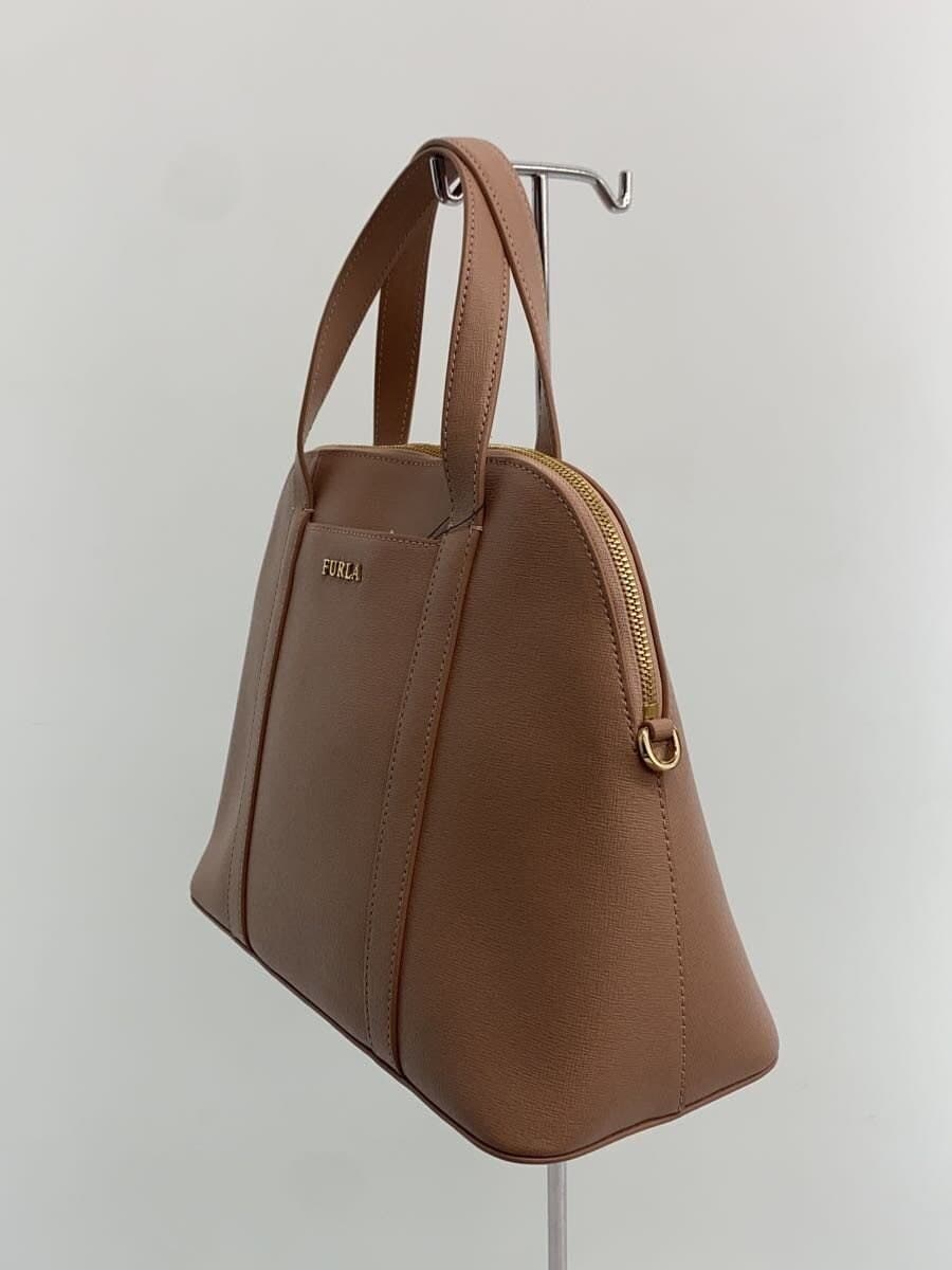 FURLA handbag -- PNK plain 2