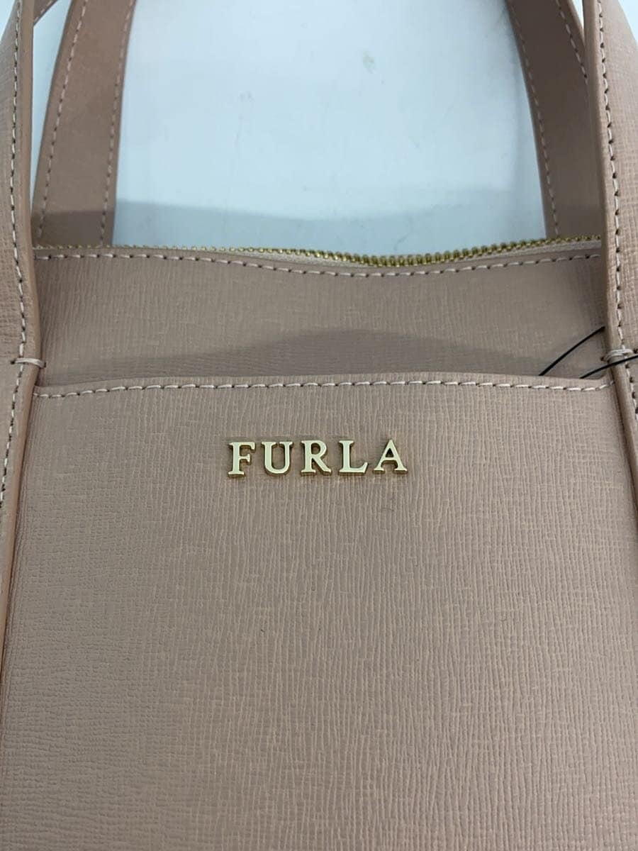 FURLA handbag -- PNK plain 5
