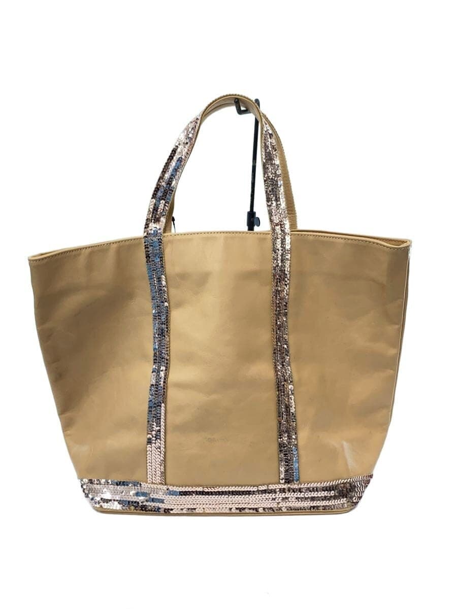 vanessabruno Tote Bag Leather BEG