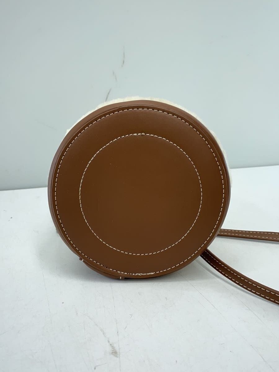 ZARA Shoulder Bag Fur CRM Solid 4