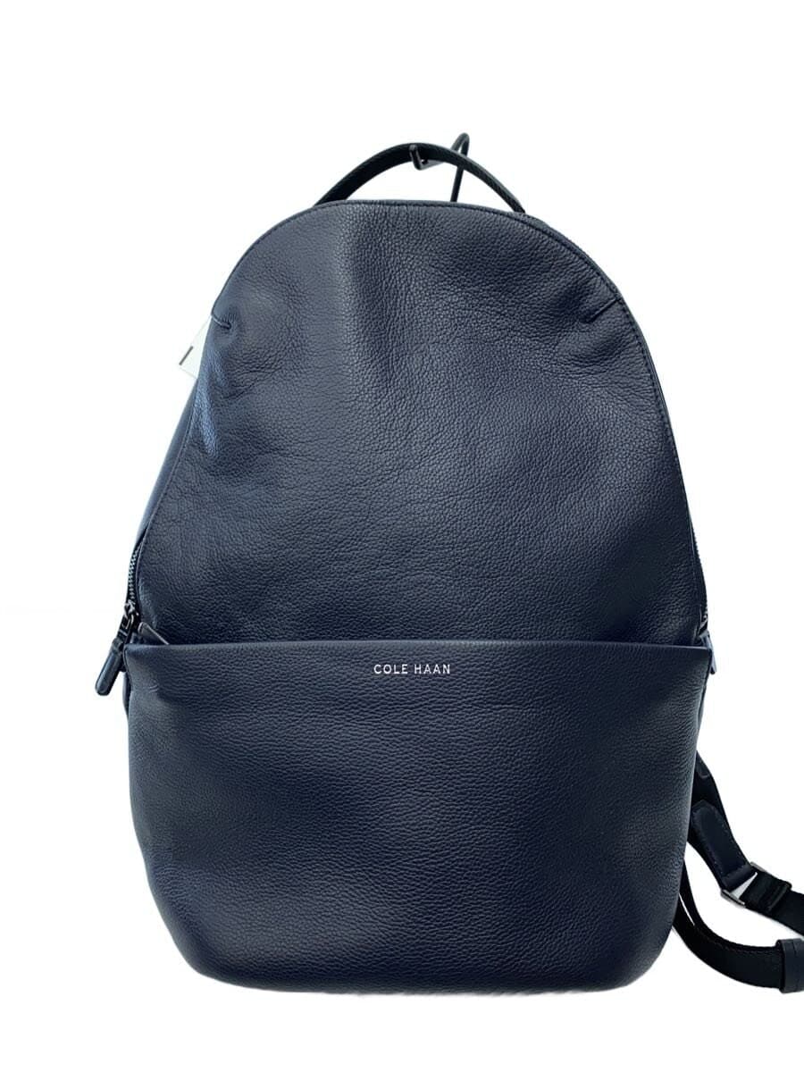 COLE HAAN Triboro Backpack Leather NVY F12122