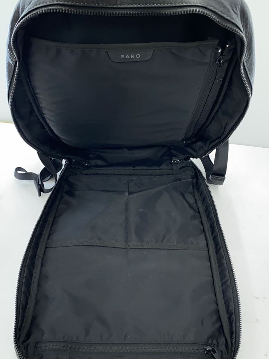 FARO Backpack Leather Black 6