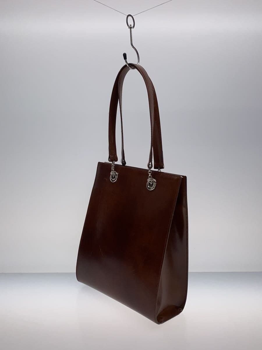 Cartier (with scratches) Handbag Leather BRW 2