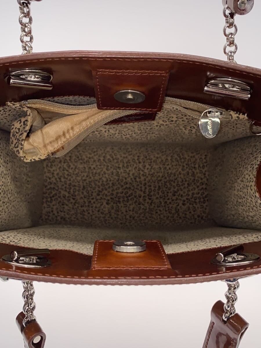 Cartier (with scratches) Handbag Leather BRW 6