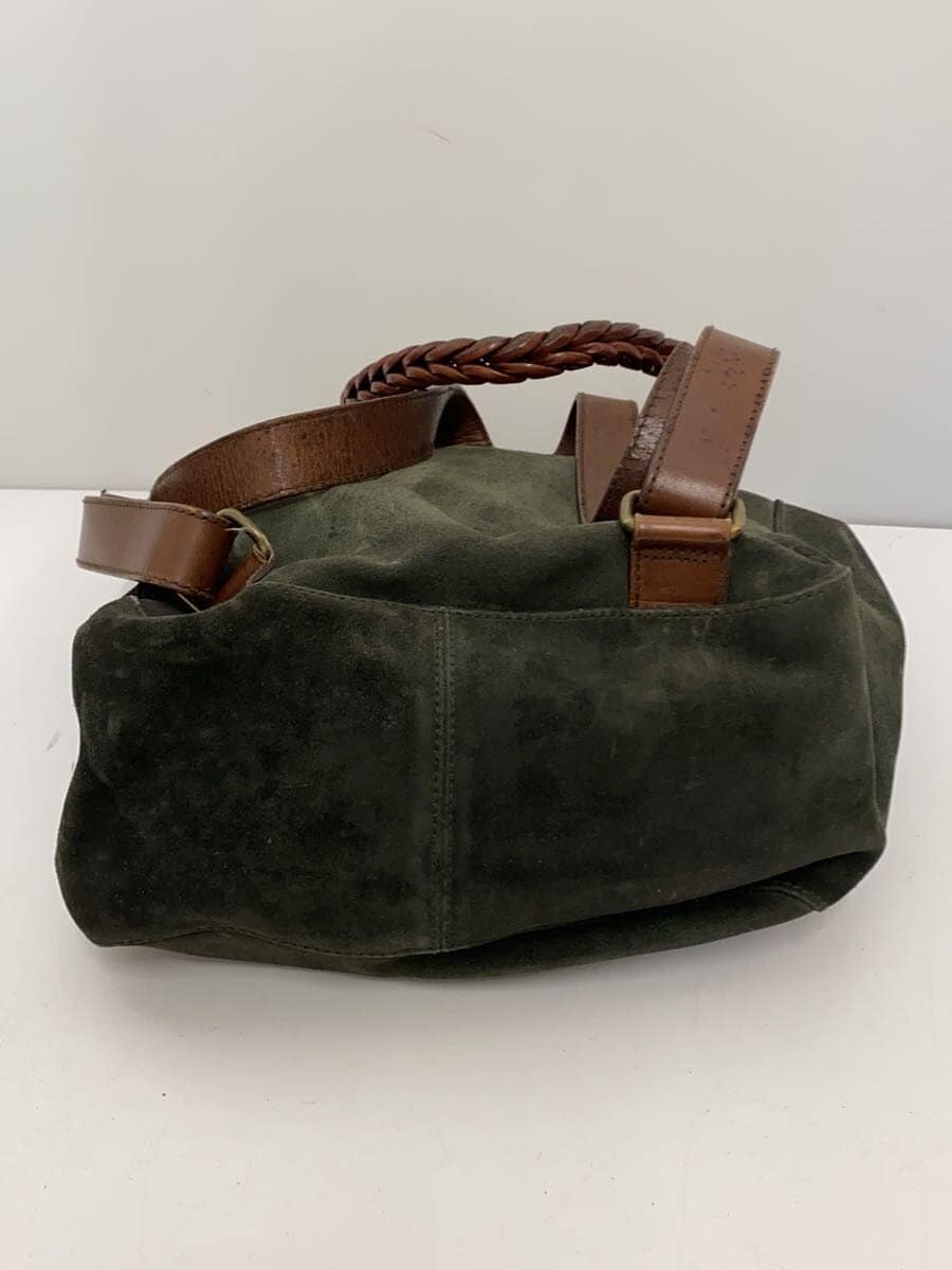 RALPH LAUREN Backpack Suede KHK 4